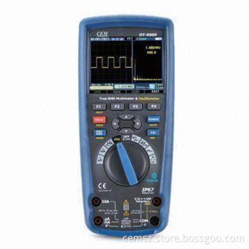 Professional True RMS Industrial Multimeter/Oscilloscopes with TFT Color LCD Display